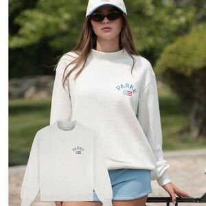 Parke Flag Mockneck BRAND NEW NEVER WORN